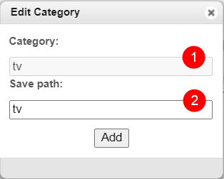 !qBittorrent - New Categories