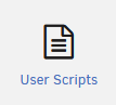 !User Scripts