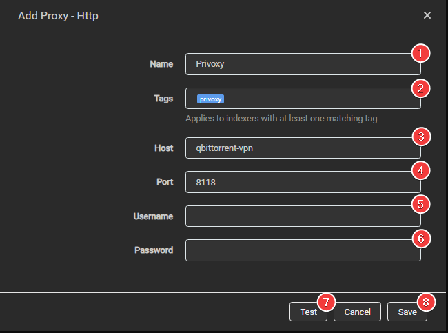 Add Proxy http