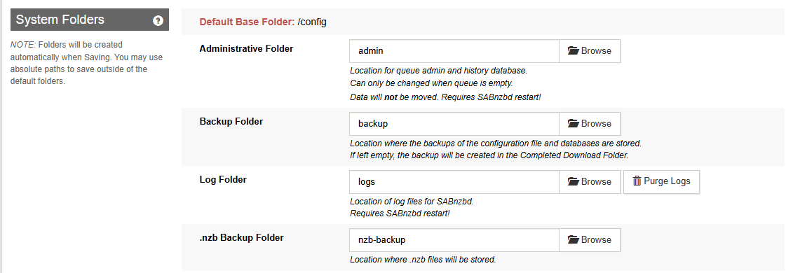 !Folders: System Folders