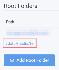 sonarr-root-folder