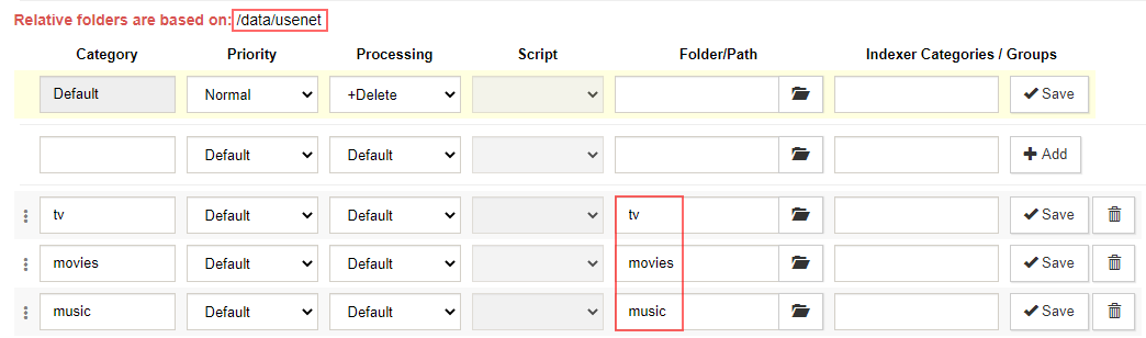 sabnzbd-categories