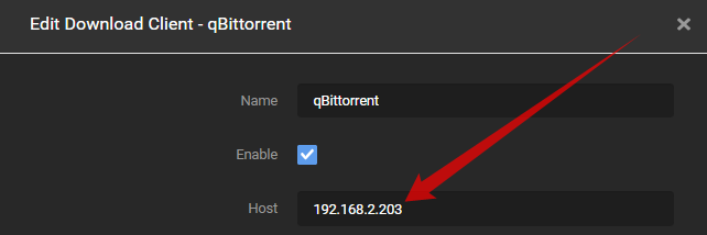 Qbittorrent client