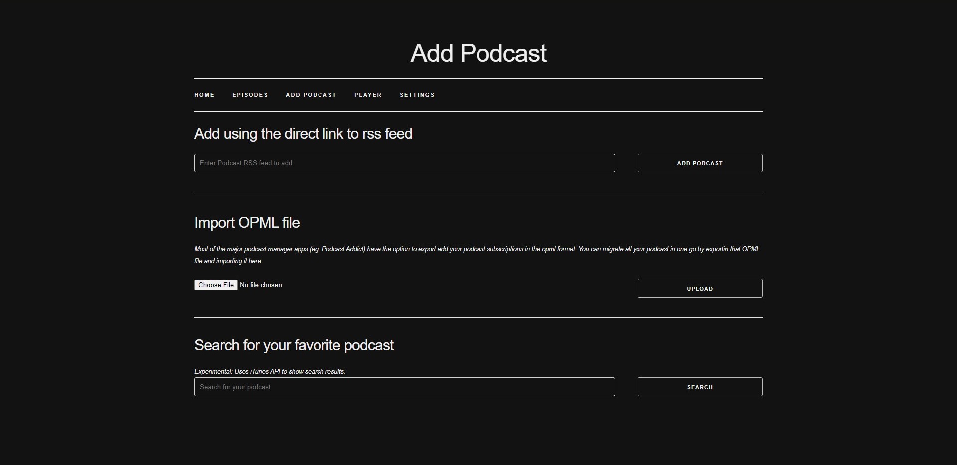 Podcast Episodes